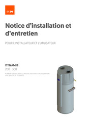 AIC Dynamis 300 Notice D'installation Et D'entretien