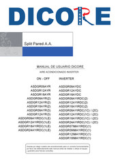 Dicore ASDGR12AYDC Mode D'emploi