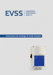Sentera Controls EVSS1-30-DM Instructions De Montage Et Mode D'emploi