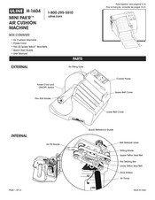 Uline Mini Pak' H-1604 Manuel D'utilisation