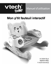 VTech baby Mon p'tit fauteuil interactif Manuel D'utilisation