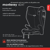 Diono monterey 4DXT Manuel D'instructions