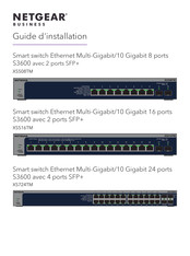 NETGEAR XS508TM Guide D'installation