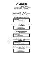 Alesis MULTIMIX 12 USB Guide D'utilisation Du Propriétaire