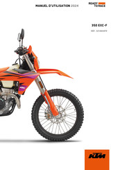 KTM 350 EXC-F 2024 Manuel D'utilisation