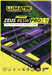 Lumatek ZEUS 465W PRO 2.9 Manuel