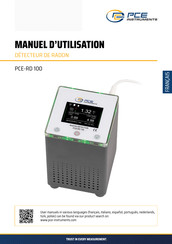 PCE Instruments PCE-RD 100 Manuel D'utilisation