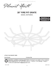 Pleasant Hearth OFP28WG Mode D'emploi