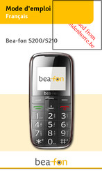 Bea-fon S210 Mode D'emploi