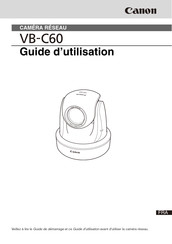 Canon VB-C60B Guide D'utilisation