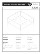 Southern Enterprises CK372000TX Instructions D'assemblage