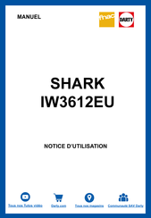 shark IW3612 Série Notice D'utilisation