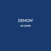 Denon AH-C620R Manuel D'utilisation