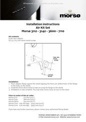 Morso 3142 Instructions D'installation