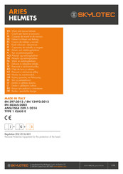 SKYLOTEC ARIES 6X932 Manuel D'utilisation