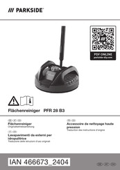 Parkside 466673 2404 Traduction Des Instructions D'origine