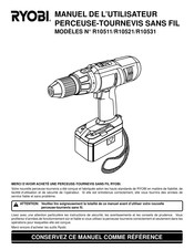 Ryobi R10511 Manuel De L'utilisateur