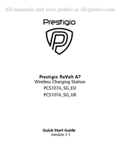 Prestigio PCS107A SG EU Guide De Démarrage Rapide