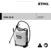 Stihl SG 20 Notice D'emploi