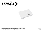 Lennox 22X18 Guide D'installation Et De Configuration