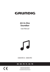 Grundig 01M-GSS1030-2920-02 Manuel D'utilisation