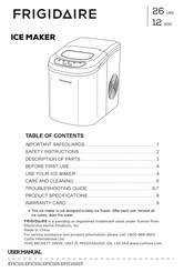 Frigidaire EFIC105 Manuel D'utilisation
