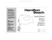Hamilton Beach 62687 Mode D'emploi