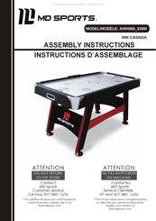 MD SPORTS AWH060_038M Instructions D'assemblage