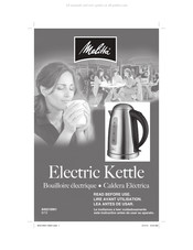 Melitta K34 Mode D'emploi