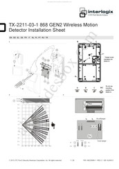 Interlogix TX-2211-03-1 Manuel D'installation