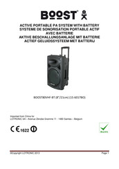 Boost 15-6017BO Mode D'emploi