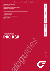 pro-intell 4006CC Manuel D'utilisation