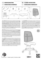 Paidi SINO 2 Instructions De Montage