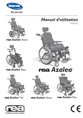 Invacare rea Azalea Tall Manuel D'utilisation