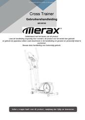 Merax Cross Trainer Manuel D'utilisation