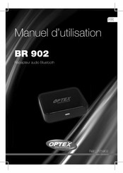 Optex BR 902 Manuel D'utilisation