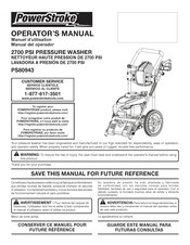 PowerStroke PS80943 Manuel D'utilisation