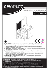 Aiyaplay 312-134V80 Mode D'emploi