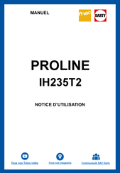 Proline IH235T2 Manuel D'utilisation