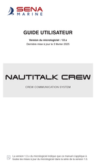 Sena Marine Nautitalk Crew Guide Utilisateur