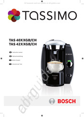 Bosch TASSIMO TAS 4011GB Mode D'emploi