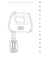 Axor PRINCIPIO HM101060 Mode D'emploi