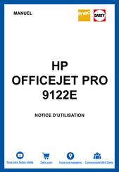 HP OfficeJet Pro 9120e Série Manuel D'utilisation