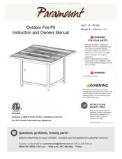 Paramount FS1010-T-171 Manuel D'instructions