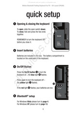 Matias FK305 Guide Rapide