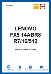 Lenovo IdeaPad Flex 5 Guide De L'utilisateur