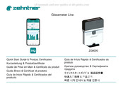 Zehntner ZG8000 Guide De Prise En Main