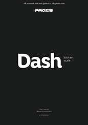 PROZIS Dash Mode D'emploi