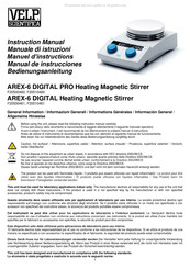 Velp Scientifica F20500461 Manuel D'instructions