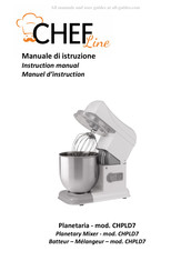 ChefLine CHPLD7 Manuel D'instructions